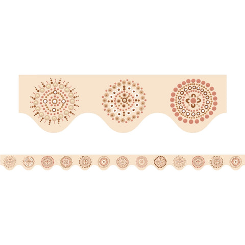 Country Connections - Scalloped Border - Brain Spice