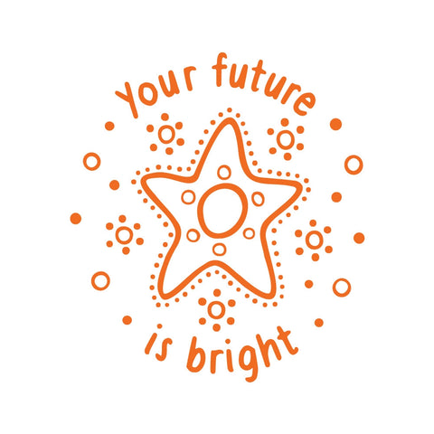 Country Connections - Your Future Is Bright - Positivity & Wellbeing Merit Stamp - Brain Spice