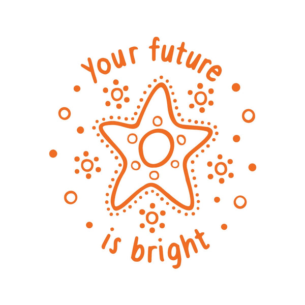 Country Connections - Your Future Is Bright - Positivity & Wellbeing Merit Stamp - Brain Spice