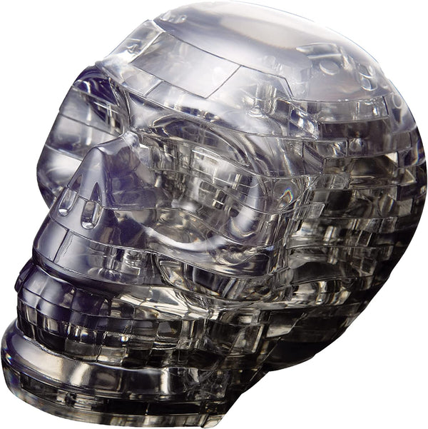 Crystal Black Skull - 3D Puzzle - Brain Spice