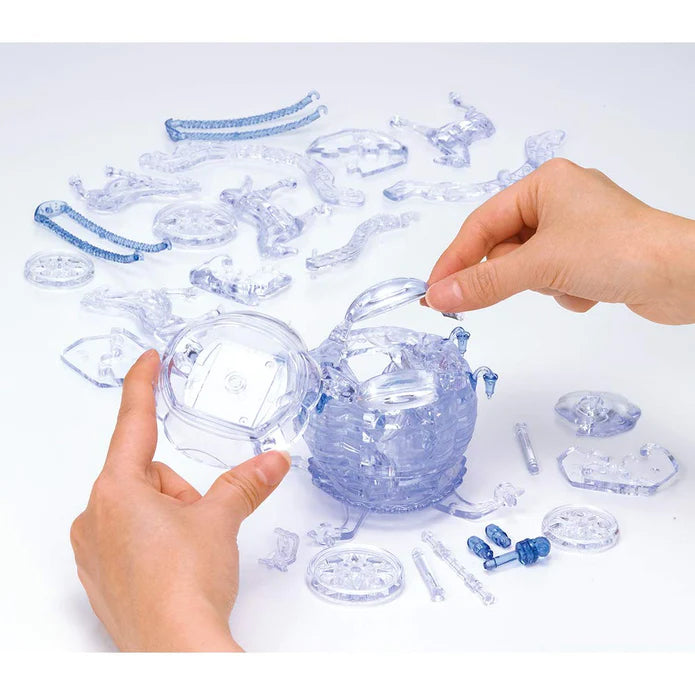 Crystal Carriage Blue - 3D Puzzle - Brain Spice