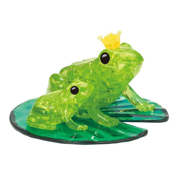 Crystal Frogs - 3D Puzzle - 43pc - Brain Spice