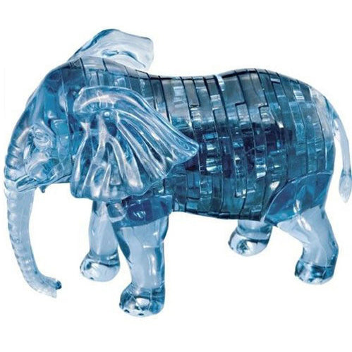 Crystal Puzzle Elephant - 3D Puzzle - Brain Spice