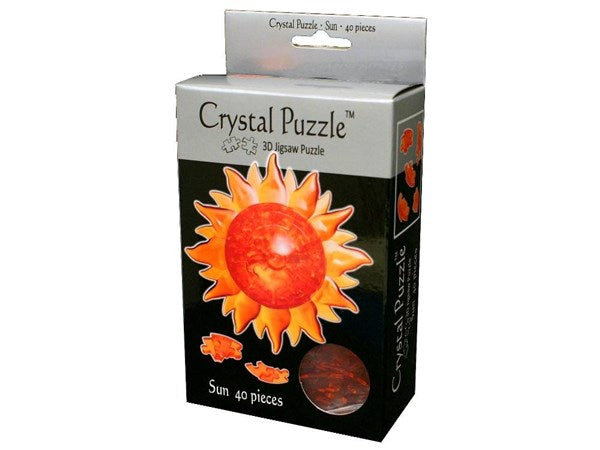 Crystal Sun Puzzle - 3D Puzzle - 44pc - Brain Spice
