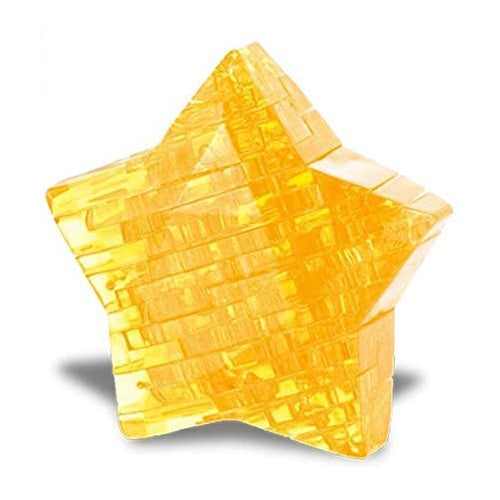 Crystal Star Puzzle - 3D Puzzle - 38pc - Brain Spice