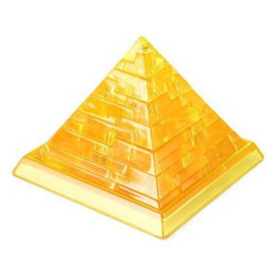 Crystal Pyramid Puzzle - 3D Jigsaw - 38pc - Brain Spice