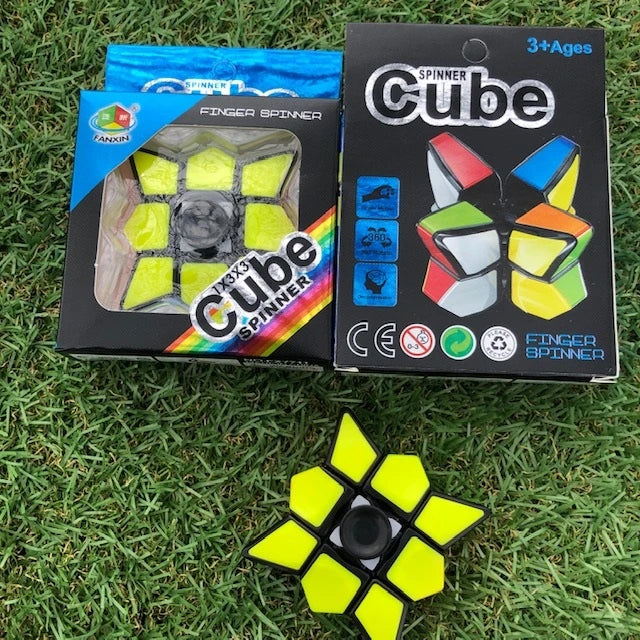 KAIKO Fidget toy, Cube Spinner, puzzle and sensory toy for relaxation and focus