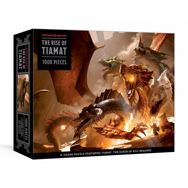 D&D The Rise of Tiamat Dragon Puzzle - Jigsaw 1000pc - Brain Spice
