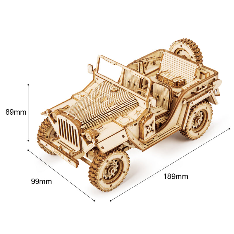 DIY Army Field Car - Brain Spice