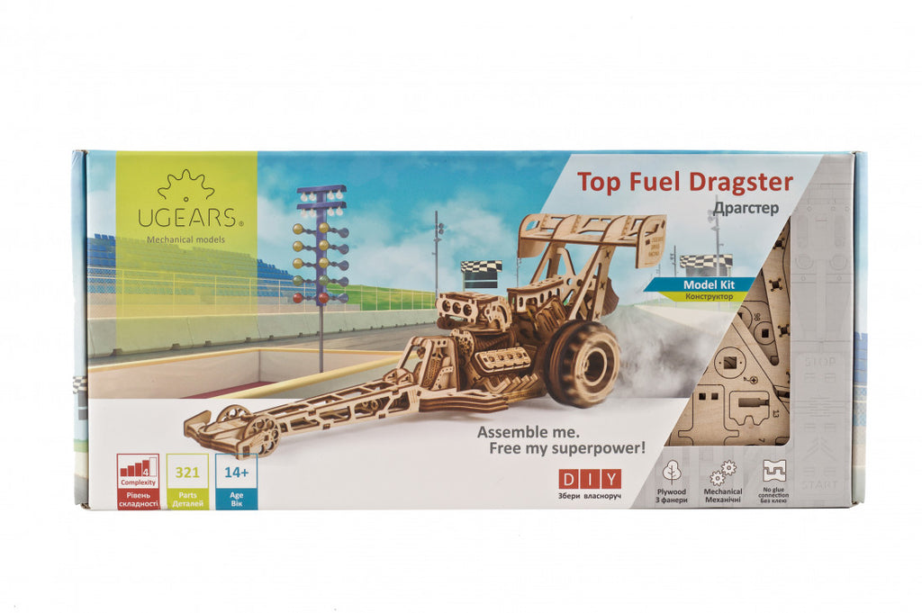 Top Fuel Dragster - uGears - Brain Spice