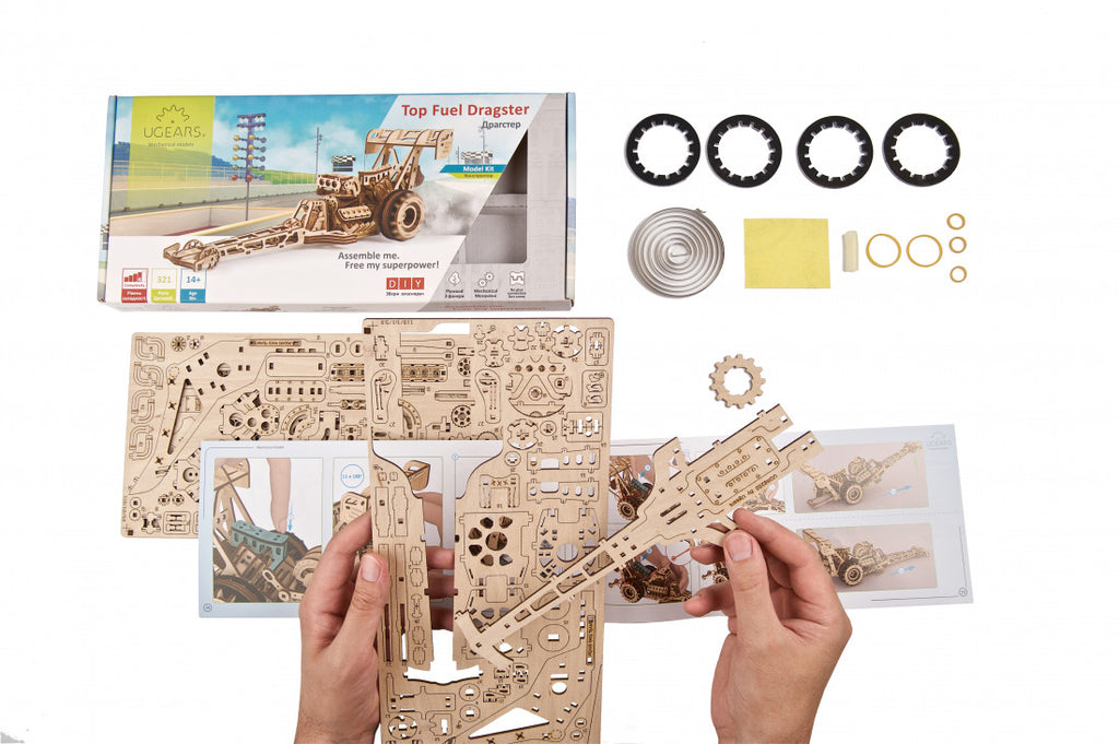 Top Fuel Dragster - uGears - Brain Spice