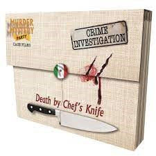 Death by Chefs Knife - Murder Mystery Case Files