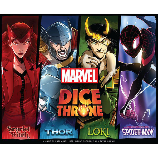 Dice Throne Marvel - 4 Hero Box Set - Brain Spice