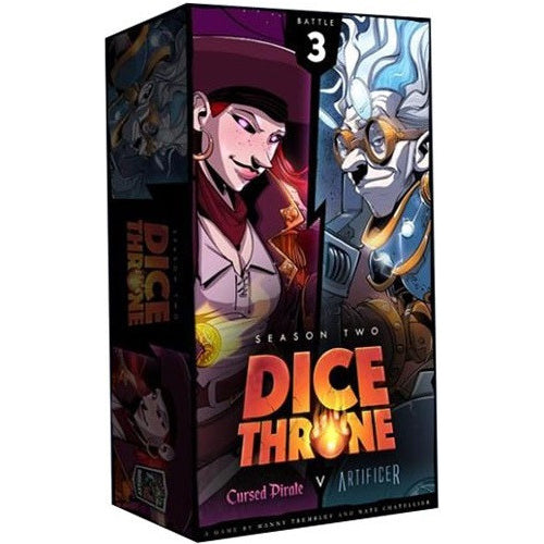 Dice Throne Season 2 - Battle Box 3 - Cursed Pirate vs Artificer - Brain Spice