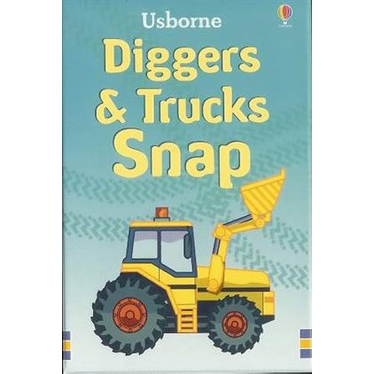 Diggers and Trucks Snap - Usborne - Brain Spice