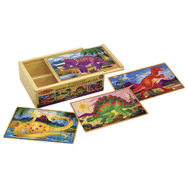 Dinosaurs - Puzzles in a Box - Brain Spice