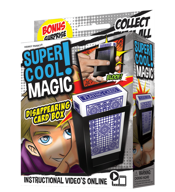 Disappearing Card Box - Super Cool Magic - Brain Spice
