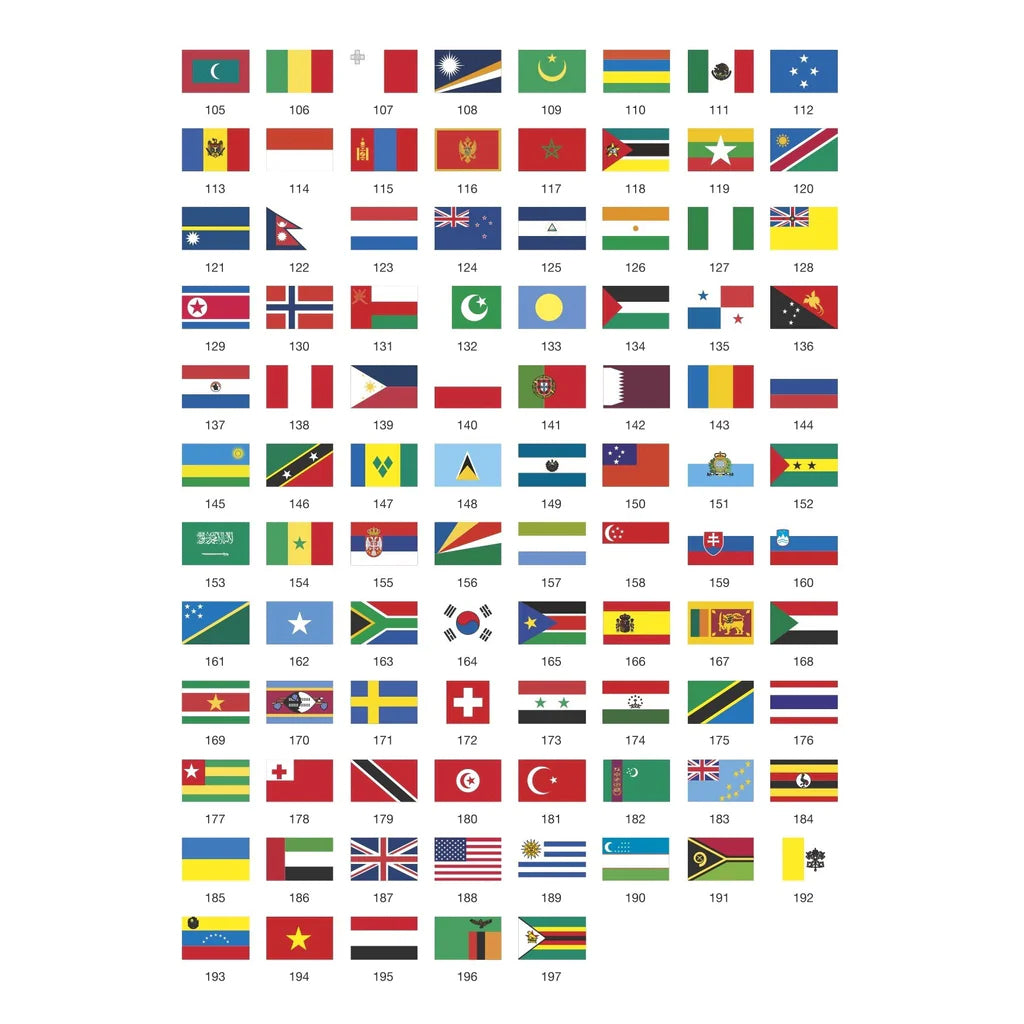 Discovery Stickers - Flags - Brain Spice