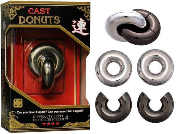 Donuts L4 Cast Puzzle - Brain Spice