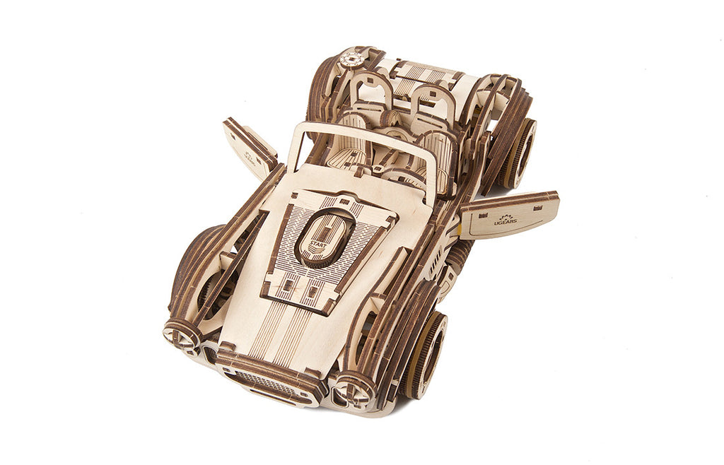 Drift Cobra Racing Car - uGears - Brain Spice