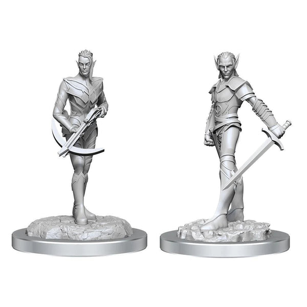 Drow Fighters - D&D Nolzurs Marvelous Unpainted Miniatures - Brain Spice