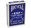 ESP Test Deck - Blue Bicycle Rider Back - Brain Spice