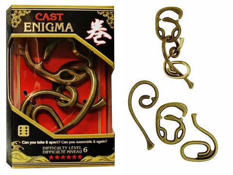 Enigma L6 - Huzzle Cast Puzzle - Brain Spice