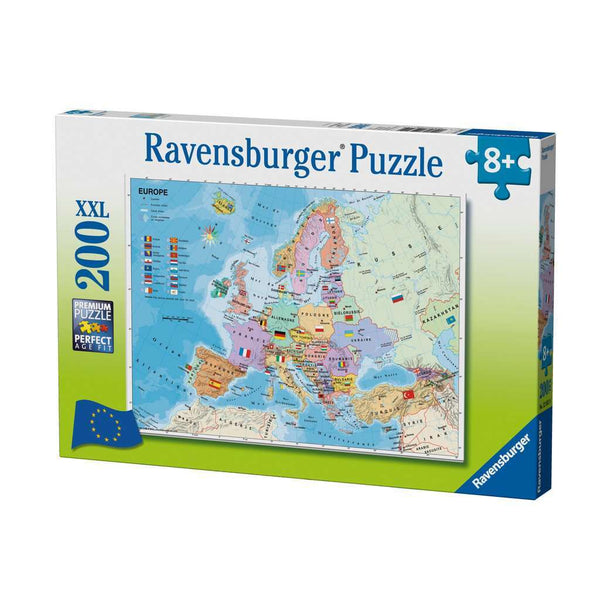European Map Puzzle - 200pc - Brain Spice