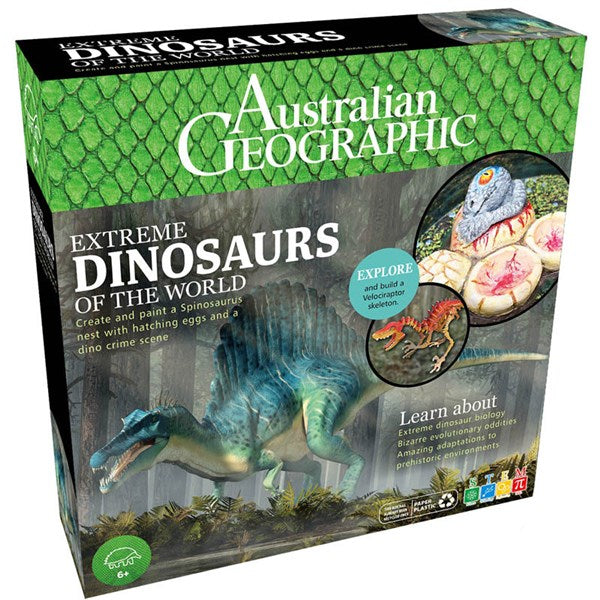 Extreme Dinosaurs of the World - Australian Geographic - Brain Spice