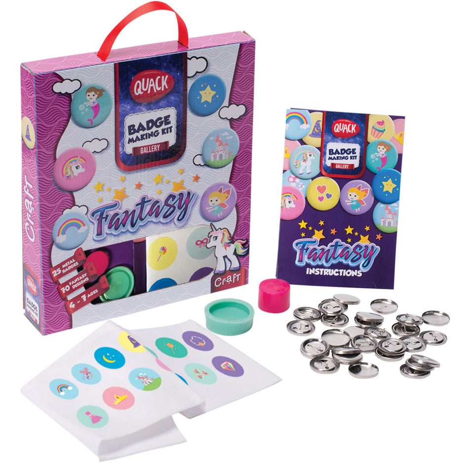 Fantasy Badge Making Kit - Brain Spice