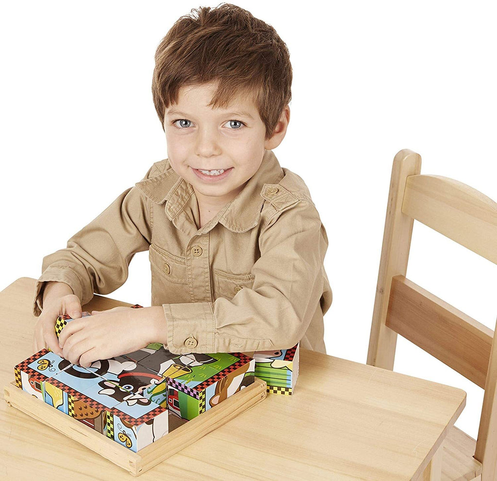 Farm Cube Puzzle - Brain Spice