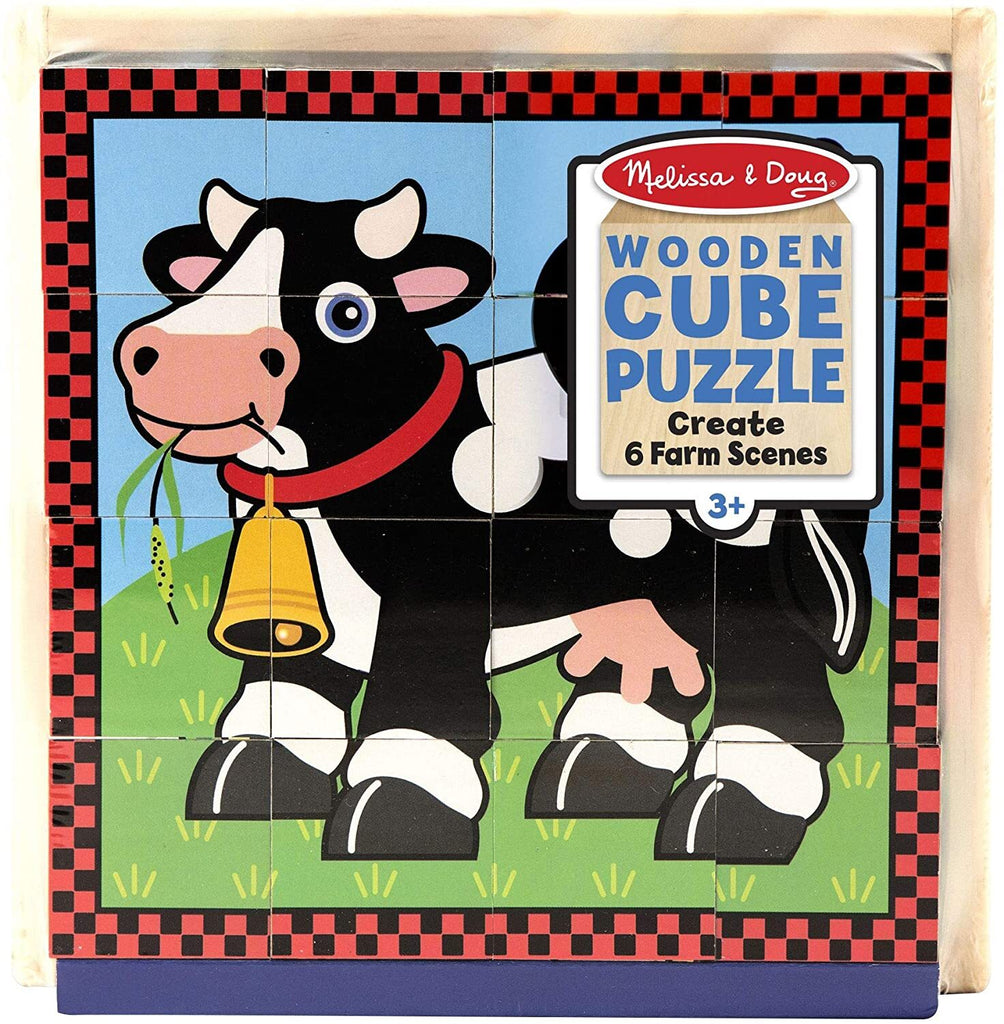 Farm Cube Puzzle - Brain Spice