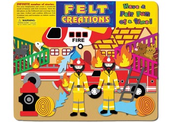 Felt Creations - Fire Engine - Brain Spice
