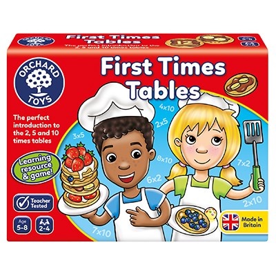 First Times Tables - Brain Spice