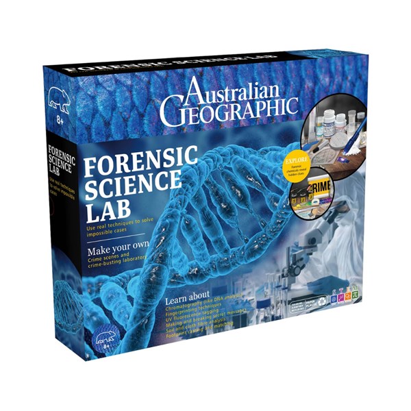 Forensic Science Lab - Australian Geographic - Brain Spice