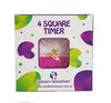 Four Square Liquid Timer - Brain Spice