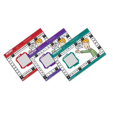 Fracto Decimo Percento (Set of 3) - EDUGames - Brain Spice