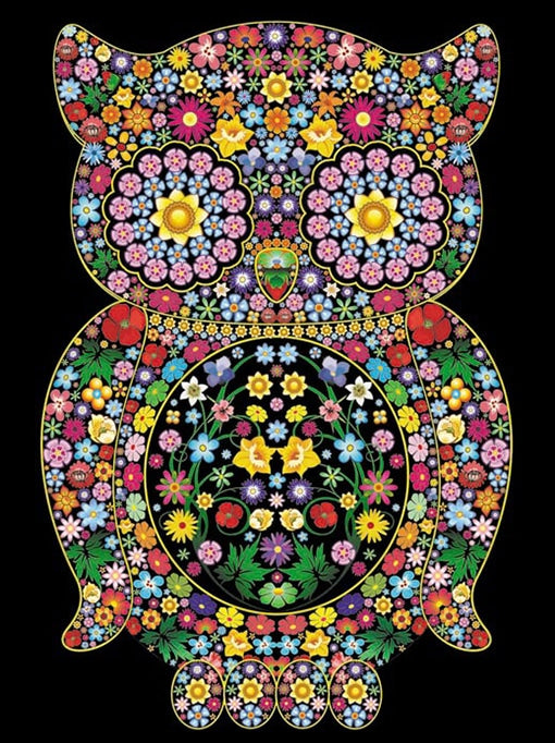 Owl - Large Poster - Brain Spice