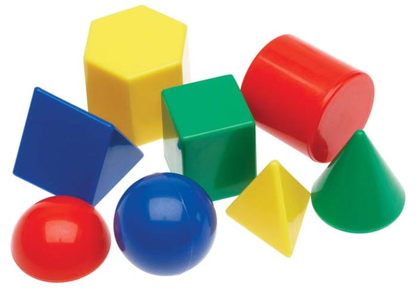 Geometric Solids Plastic Mini Set - 40pc - Brain Spice