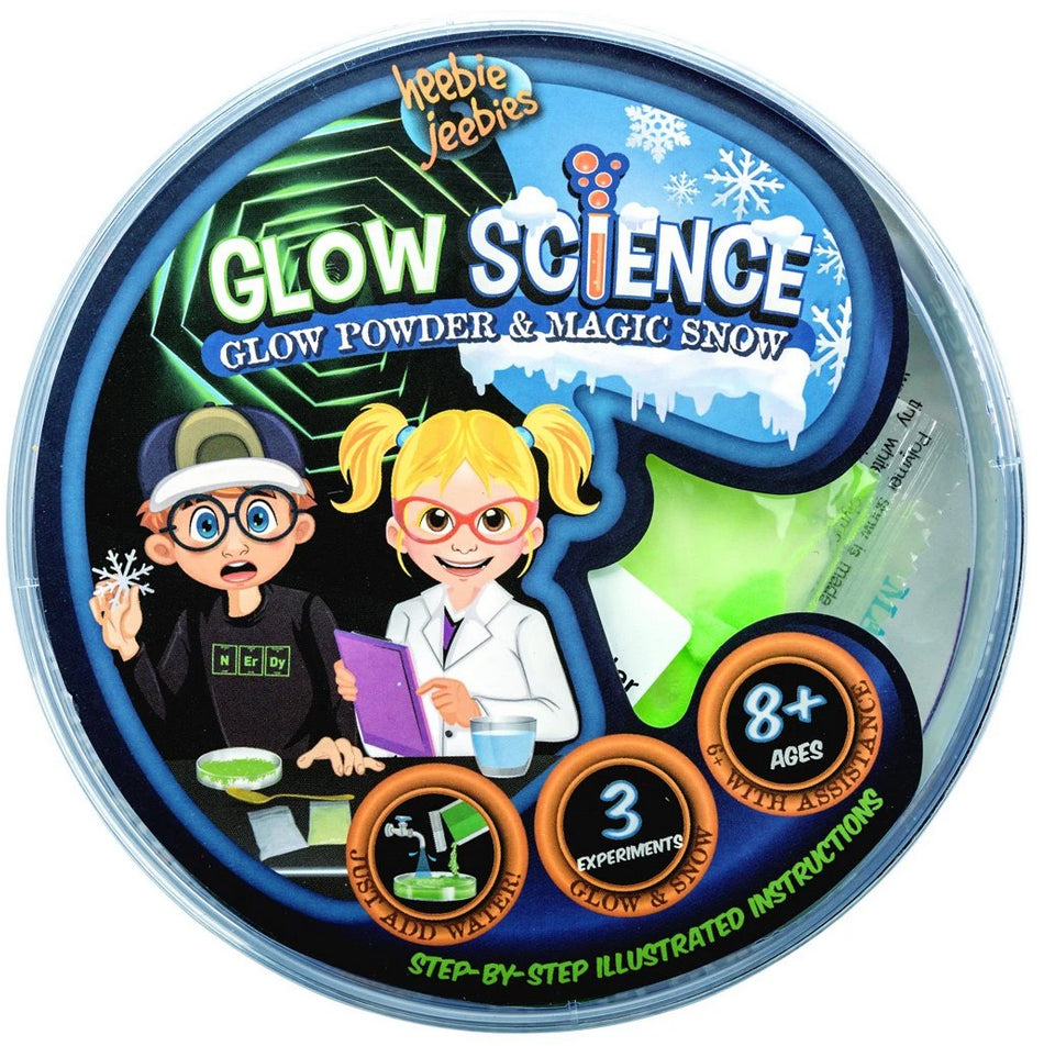 Super Science Kit - Glow Powder and Magic Snow - Brain Spice