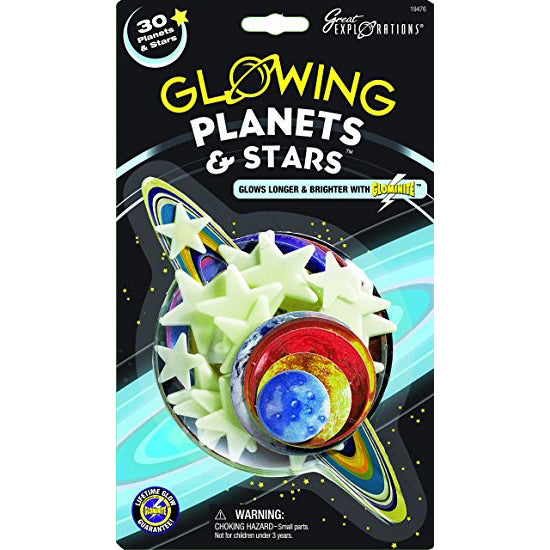 Glowing Planets and Stars - Brain Spice