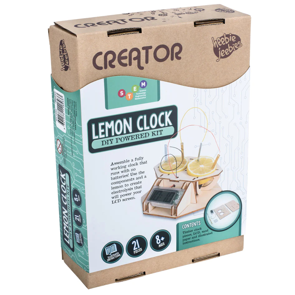 Lemon Clock Kit - Brain Spice