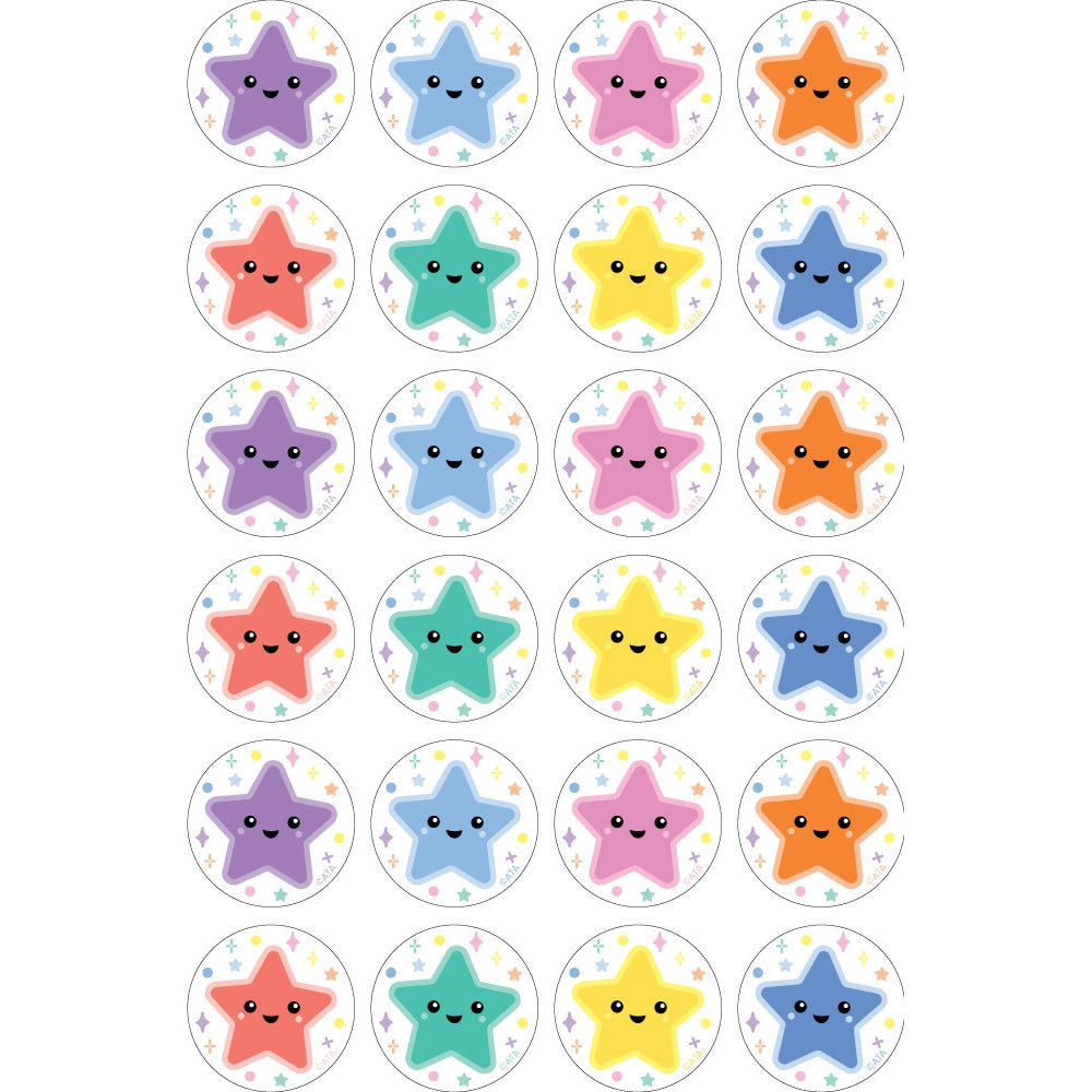 Happy Stars - Merit Stickers (Pack of 96) - Brain Spice