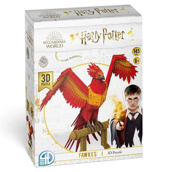 Harry Potter Fawkes - 3D Card Construction - 145pc - Brain Spice