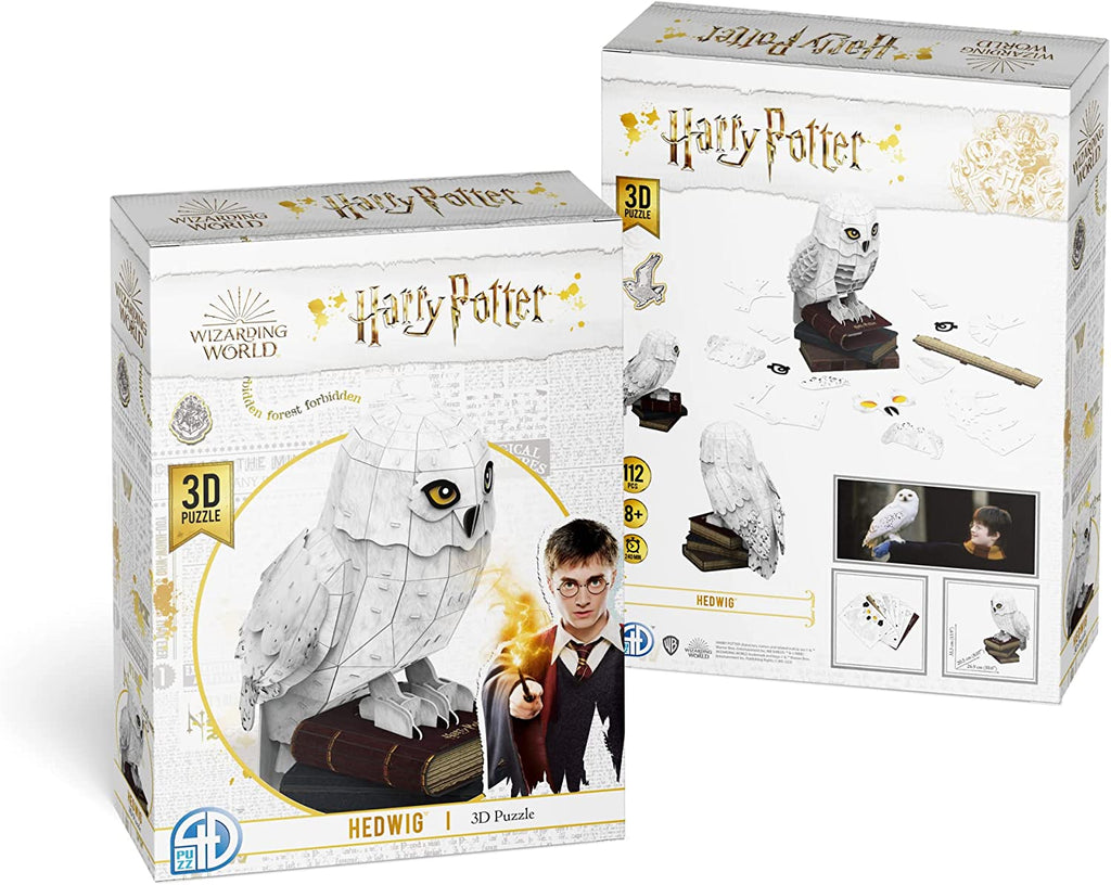 Harry Potter Hedwig - 3D Card Construction - 112pc - Brain Spice