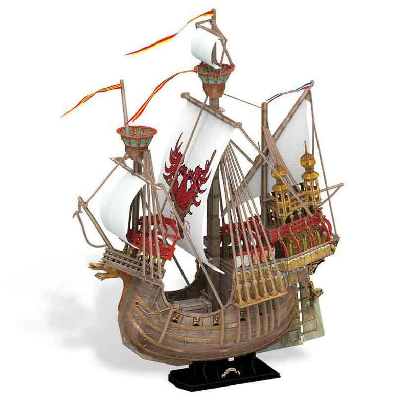 Harry Potter The Durmstrang Ship - 3D Card Construction - 207pc - Brain Spice