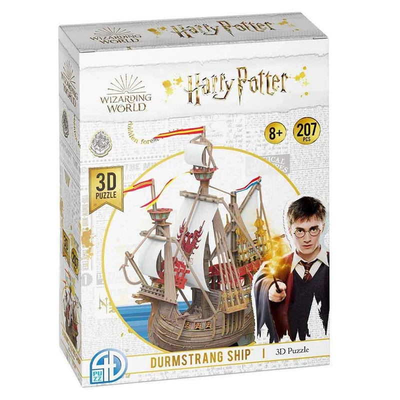 Harry Potter The Durmstrang Ship - 3D Card Construction - 207pc - Brain Spice