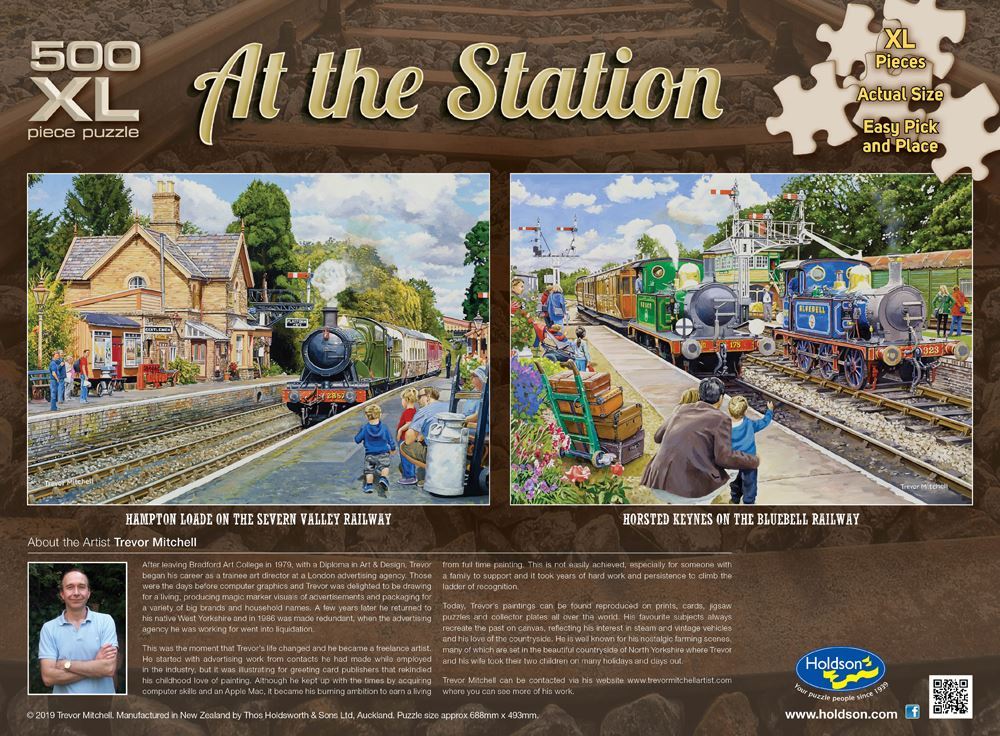 Horsted Keynes - At the Station - 500XL pc - Brain Spice