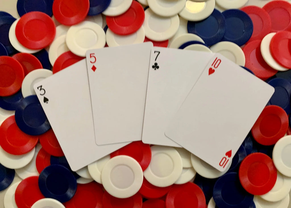 Playing Cards - Bicycle Index Only Edition - Blue - Brain Spice