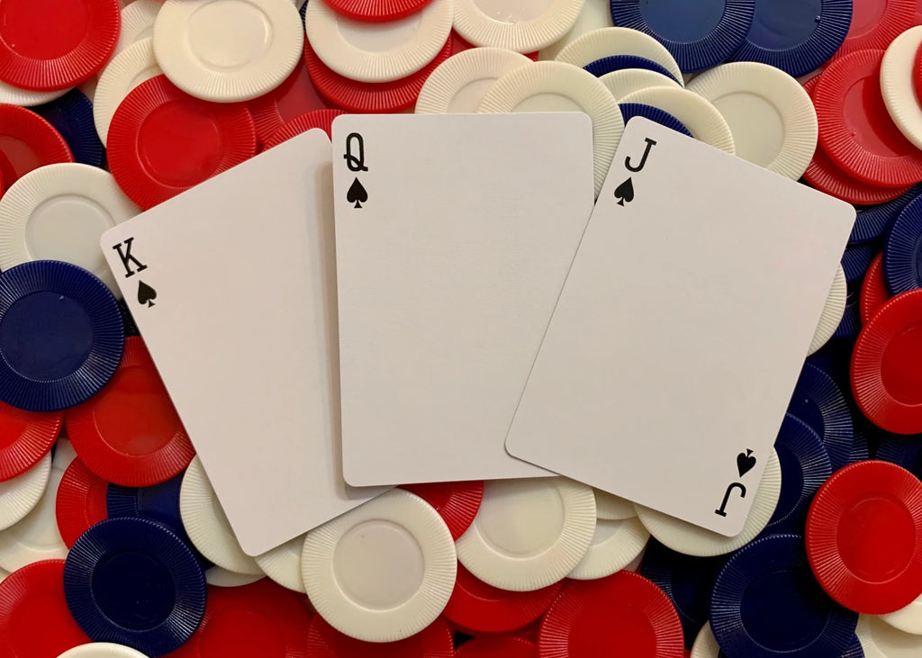 Playing Cards - Bicycle Index Only Edition - Blue - Brain Spice
